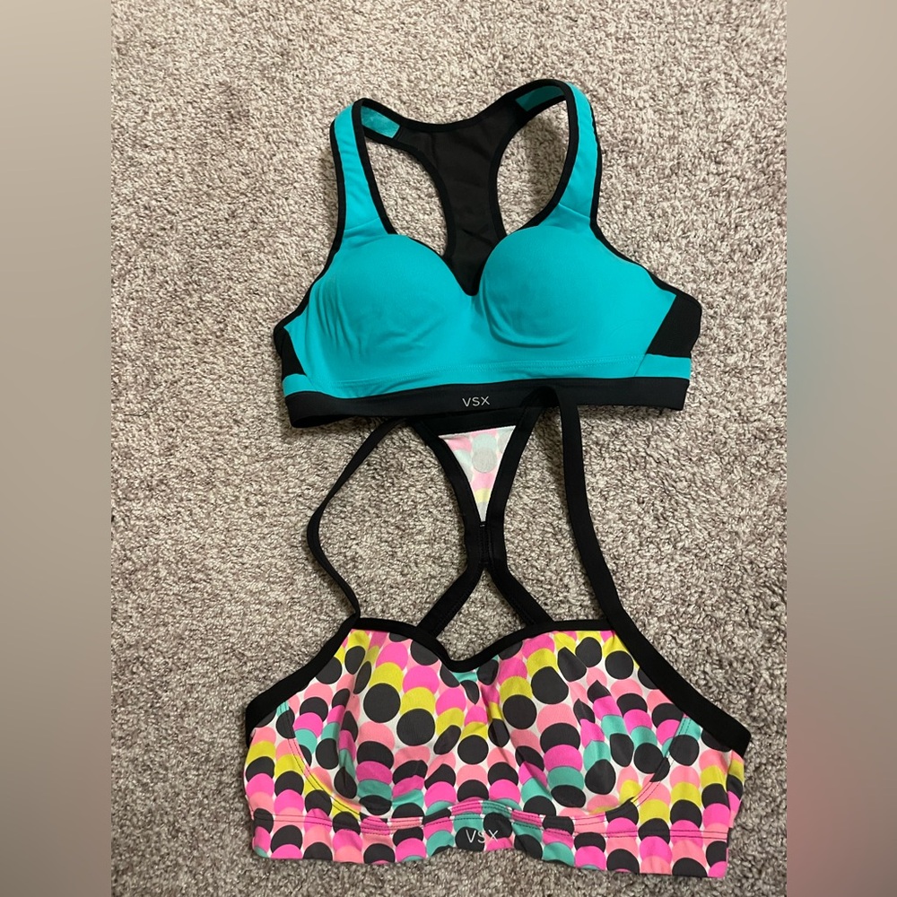 Victoria’s Secret VSX sports bra bundle size 34B